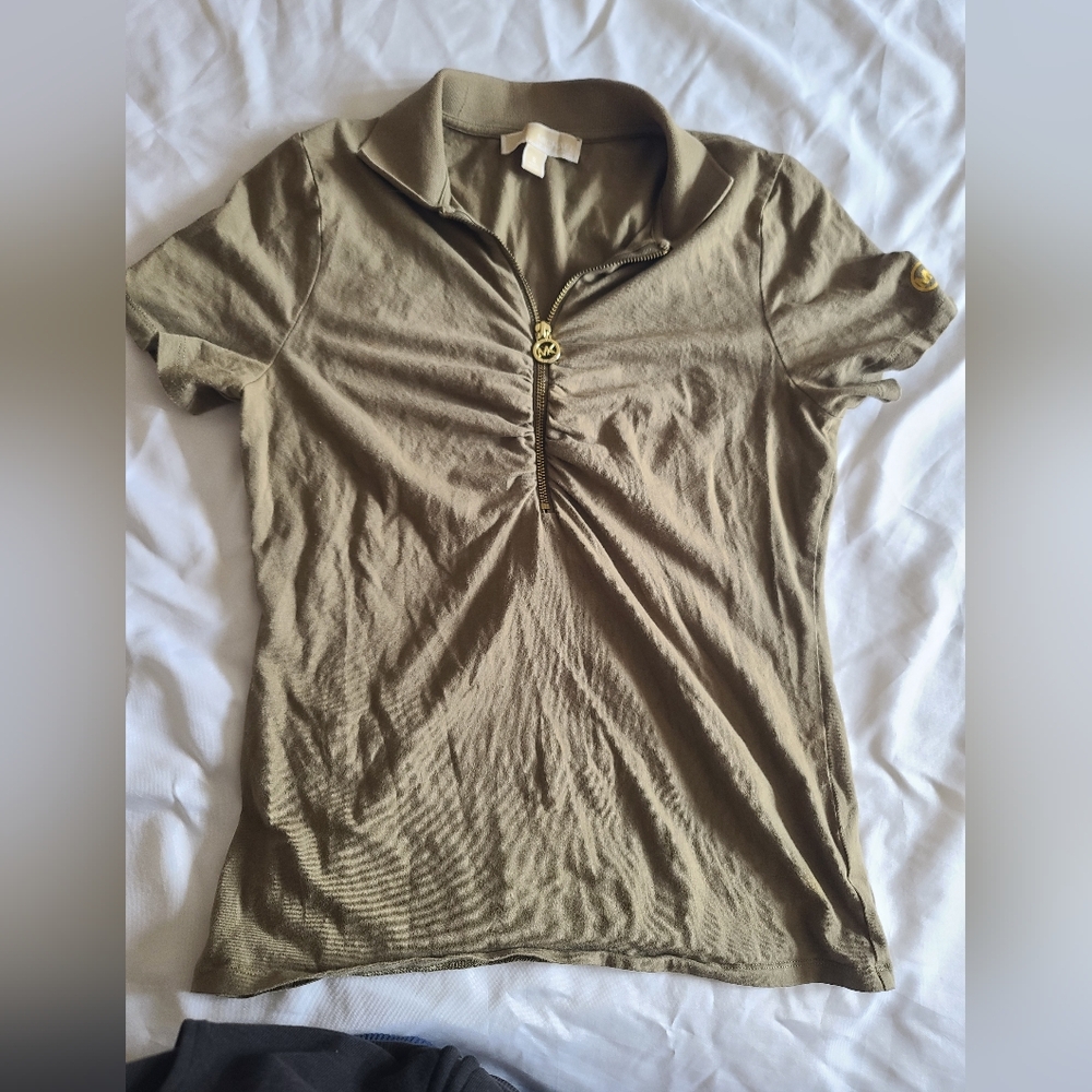 Michael Kors Ruched Bust Top